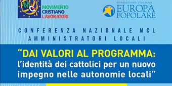 Conferenza Nazionale MCL Amministratori locali